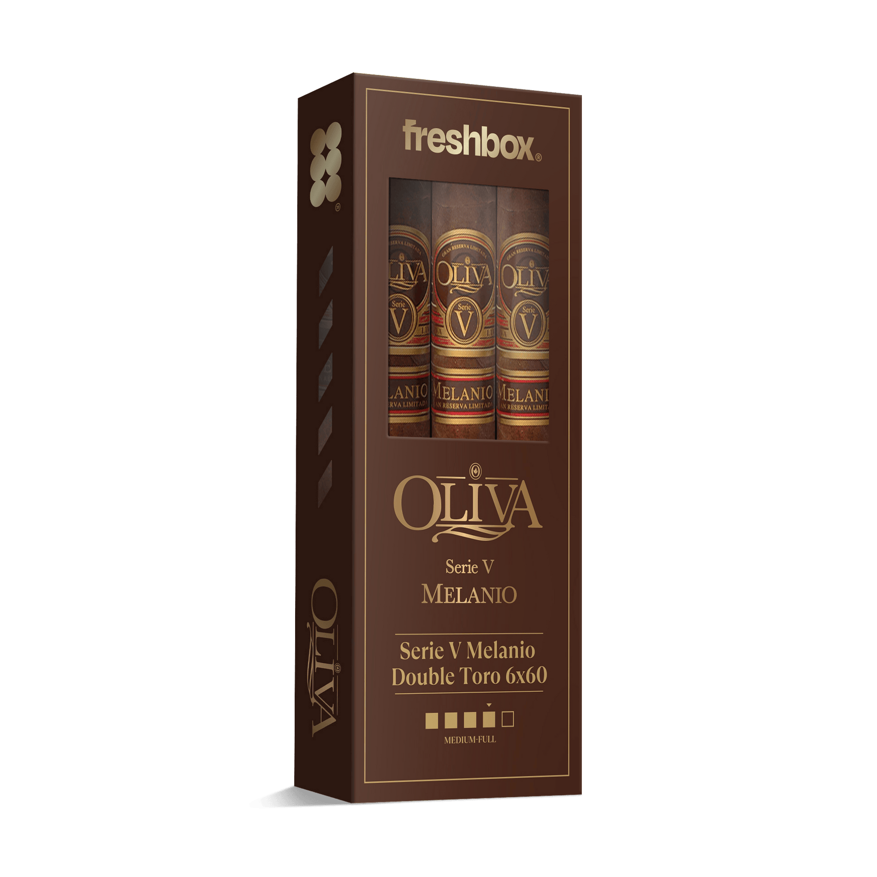 Oliva Serie V Melanio Double Toro 6x60 FreshBox | 3-Pack
