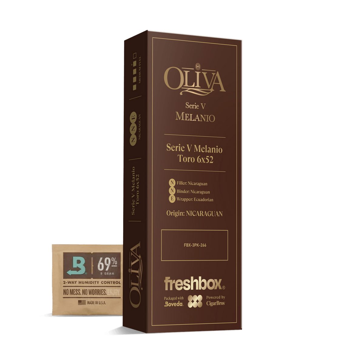 Oliva Serie V Melanio Toro 6x52 FreshBox | 3-Pack