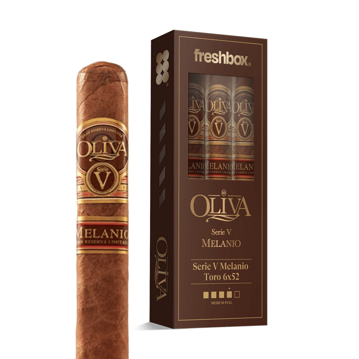 Oliva Serie V Melanio Toro 6x52 FreshBox | 3-Pack