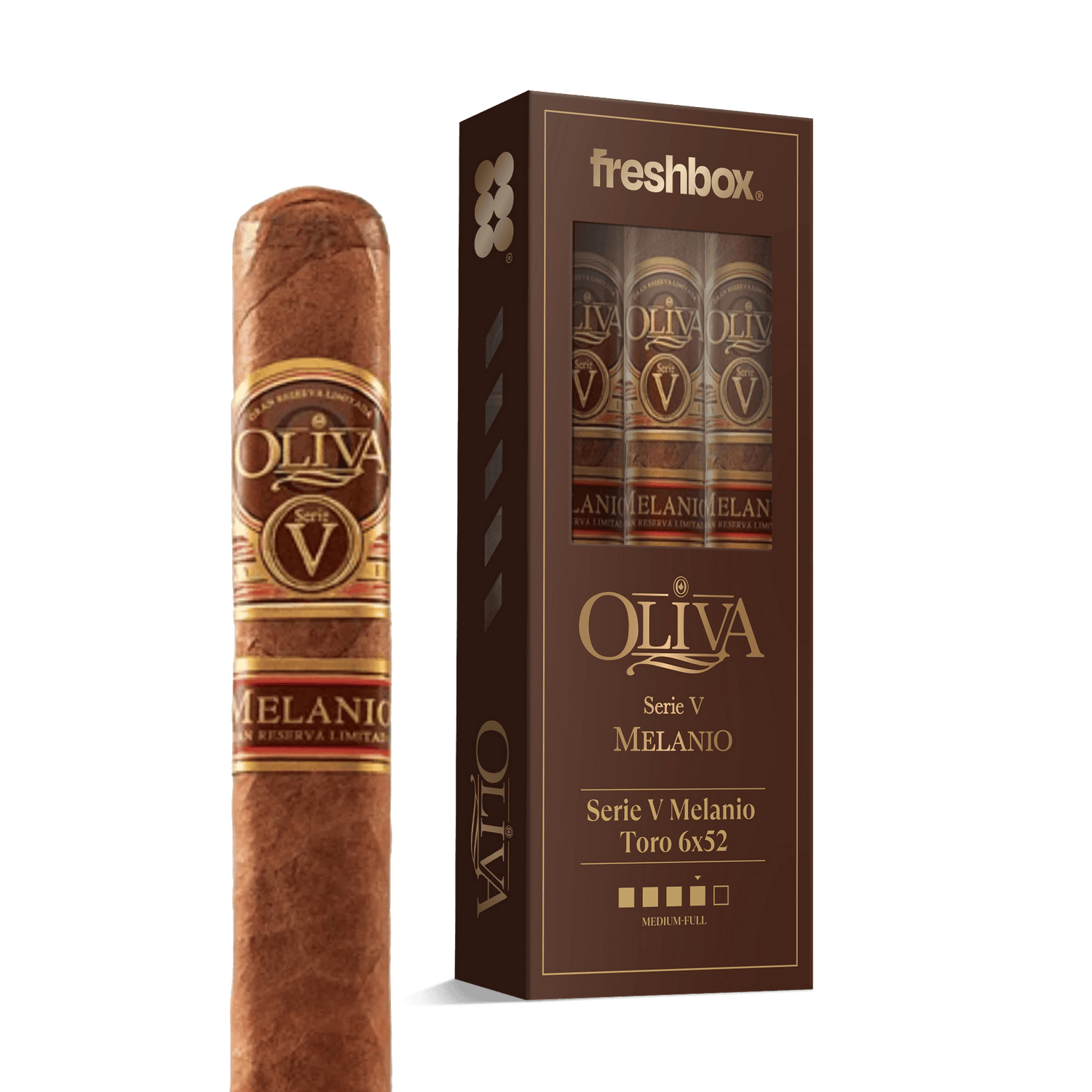 Oliva Serie V Melanio Toro 6x52 FreshBox | 3-Pack