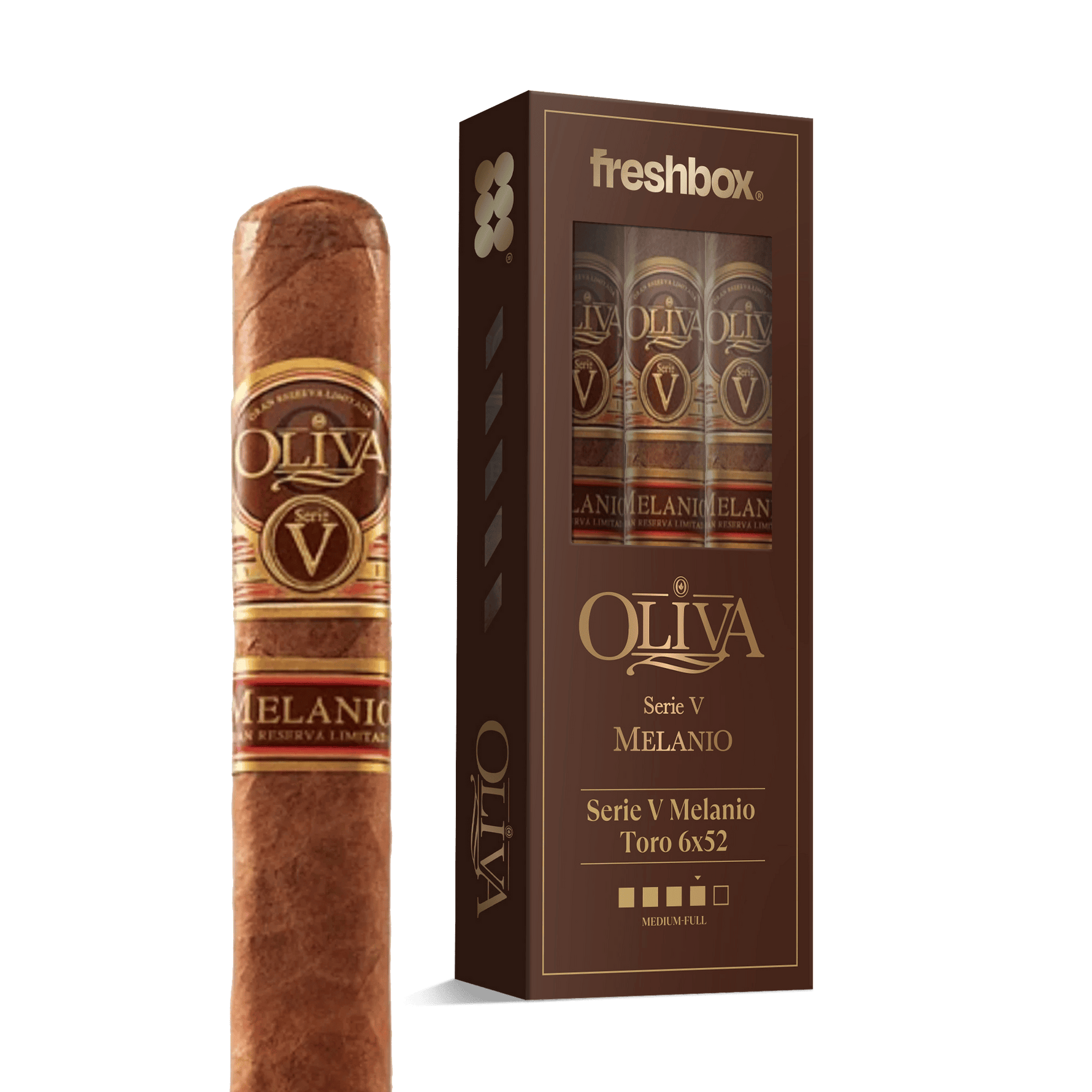 Oliva Serie V Melanio Toro 6x52 FreshBox | 3-Pack