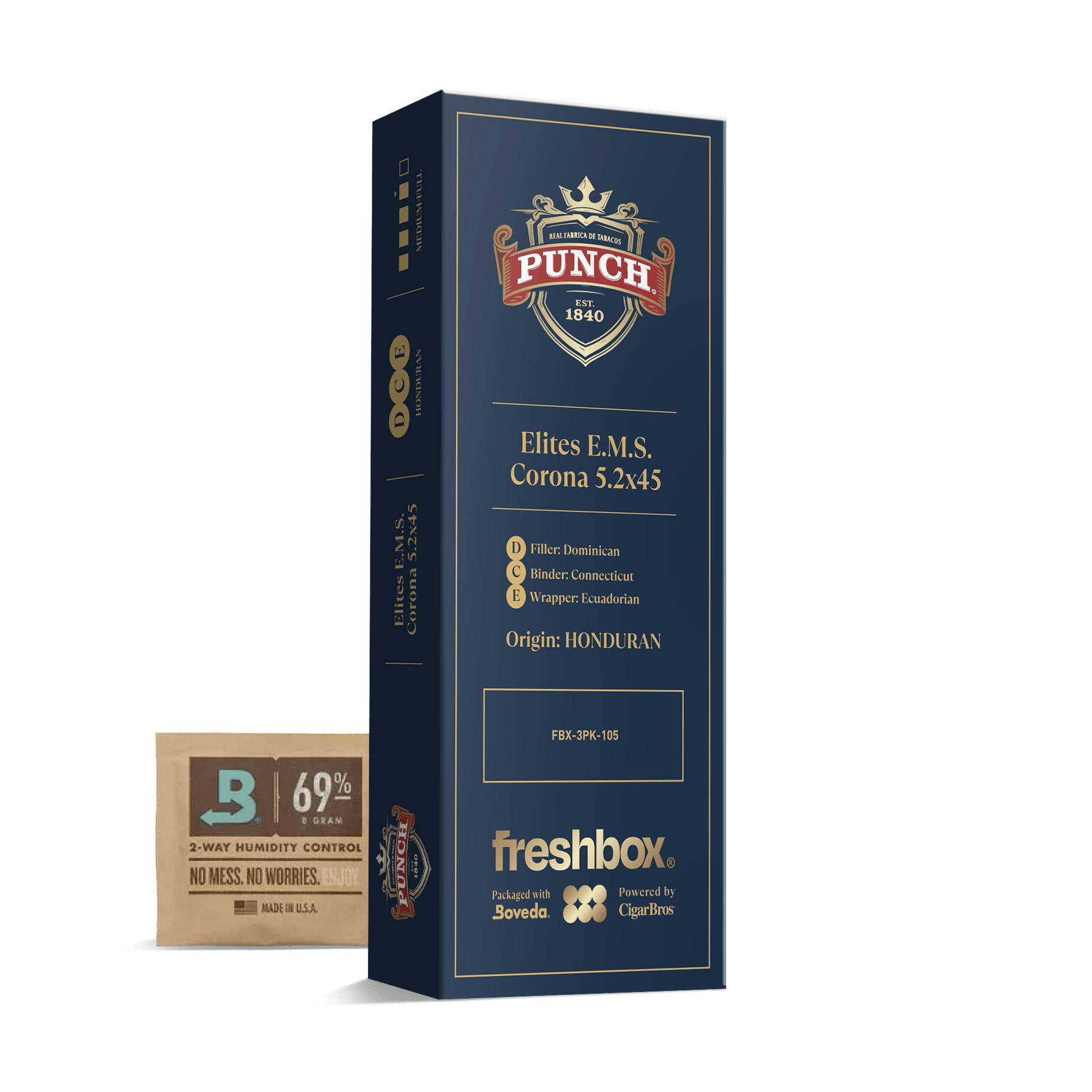 Punch Elites E.M.S. 5.2x45 FreshBox | 3-Pack