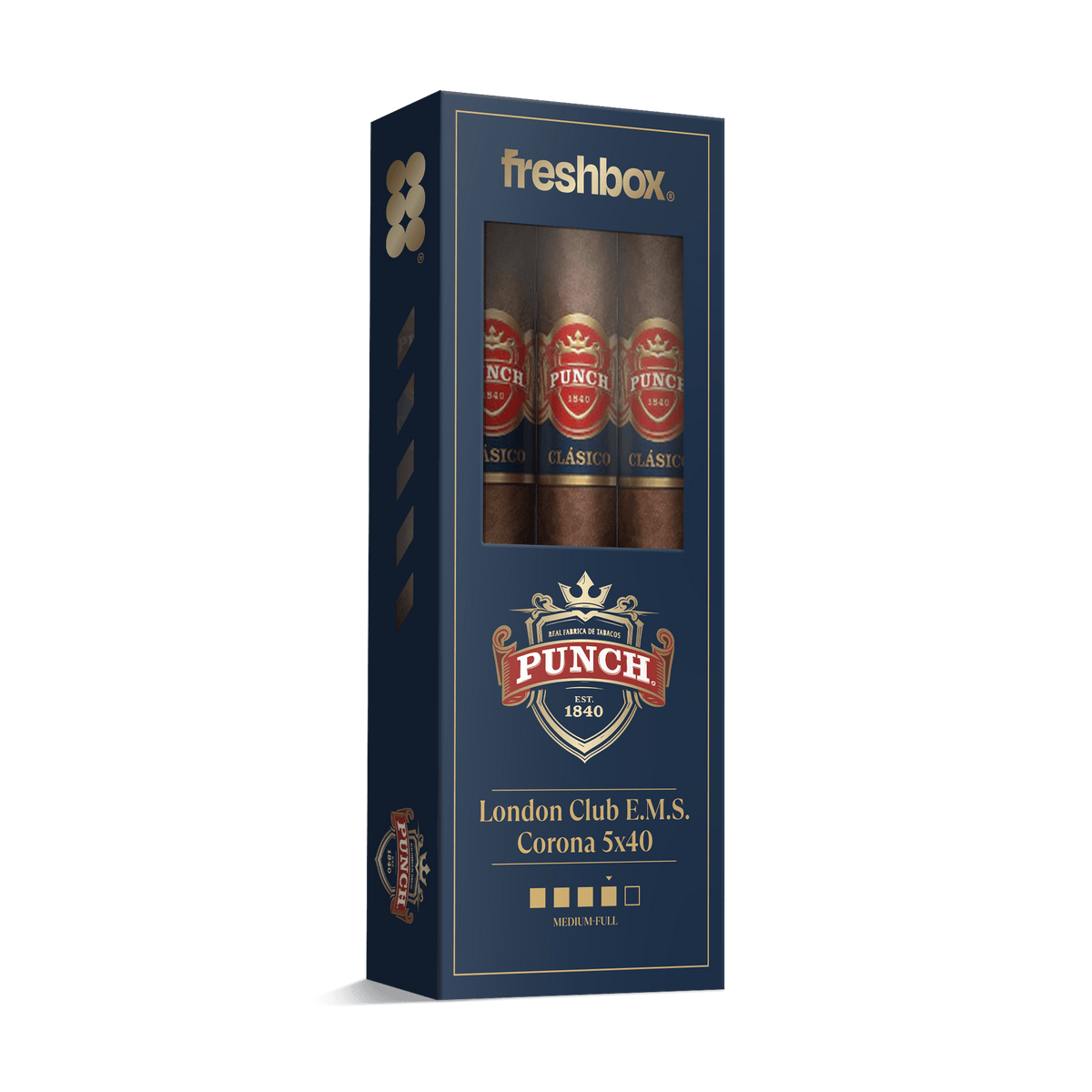 Punch London Club E.M.S. 5x40 FreshBox | 3-Pack