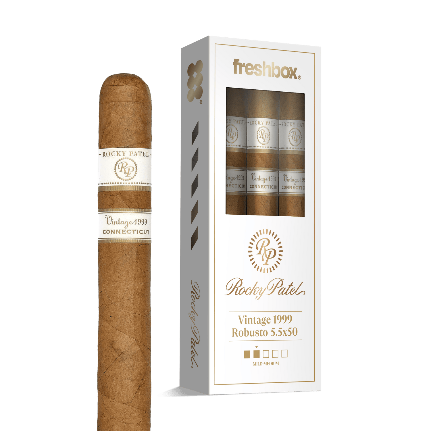 Rocky Patel 1999 Robusto 5.5x50 FreshBox | 3-Pack