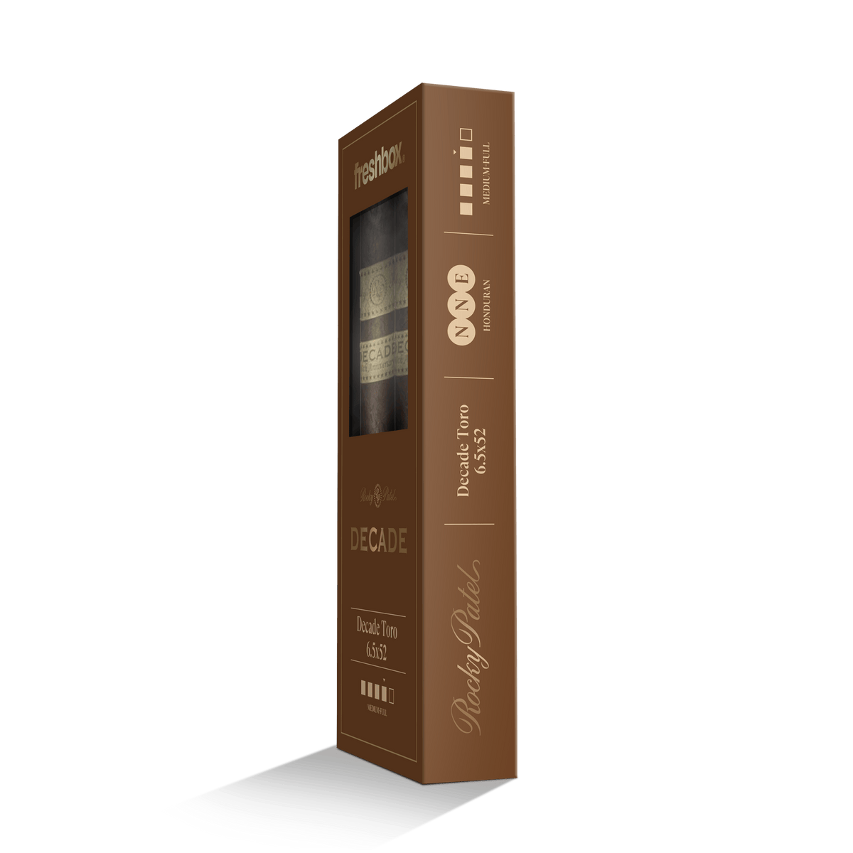 Rocky Patel Decade Toro 6.5x52 FreshBox | 3-Pack