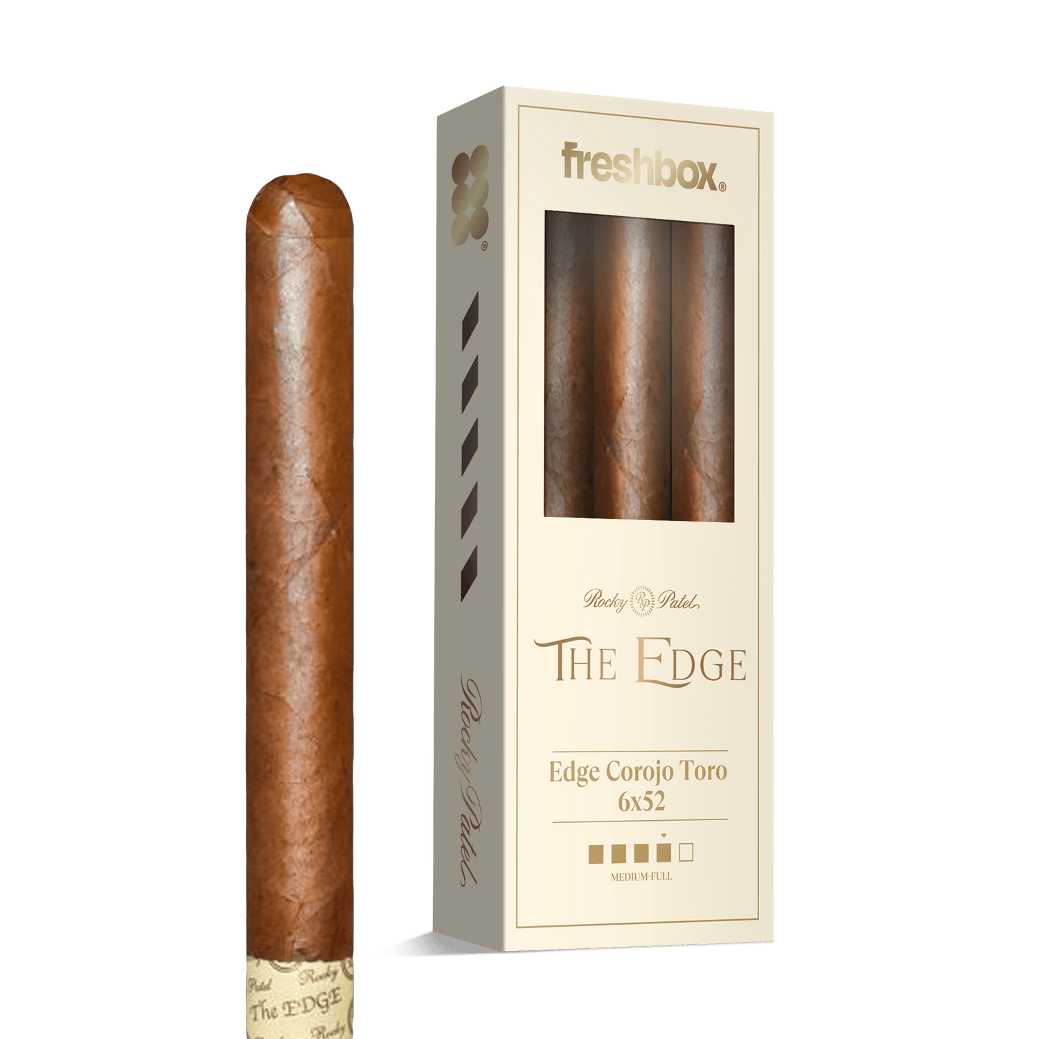 Rocky Patel Edge Corojo Toro 6x52 FreshBox | 3-Pack