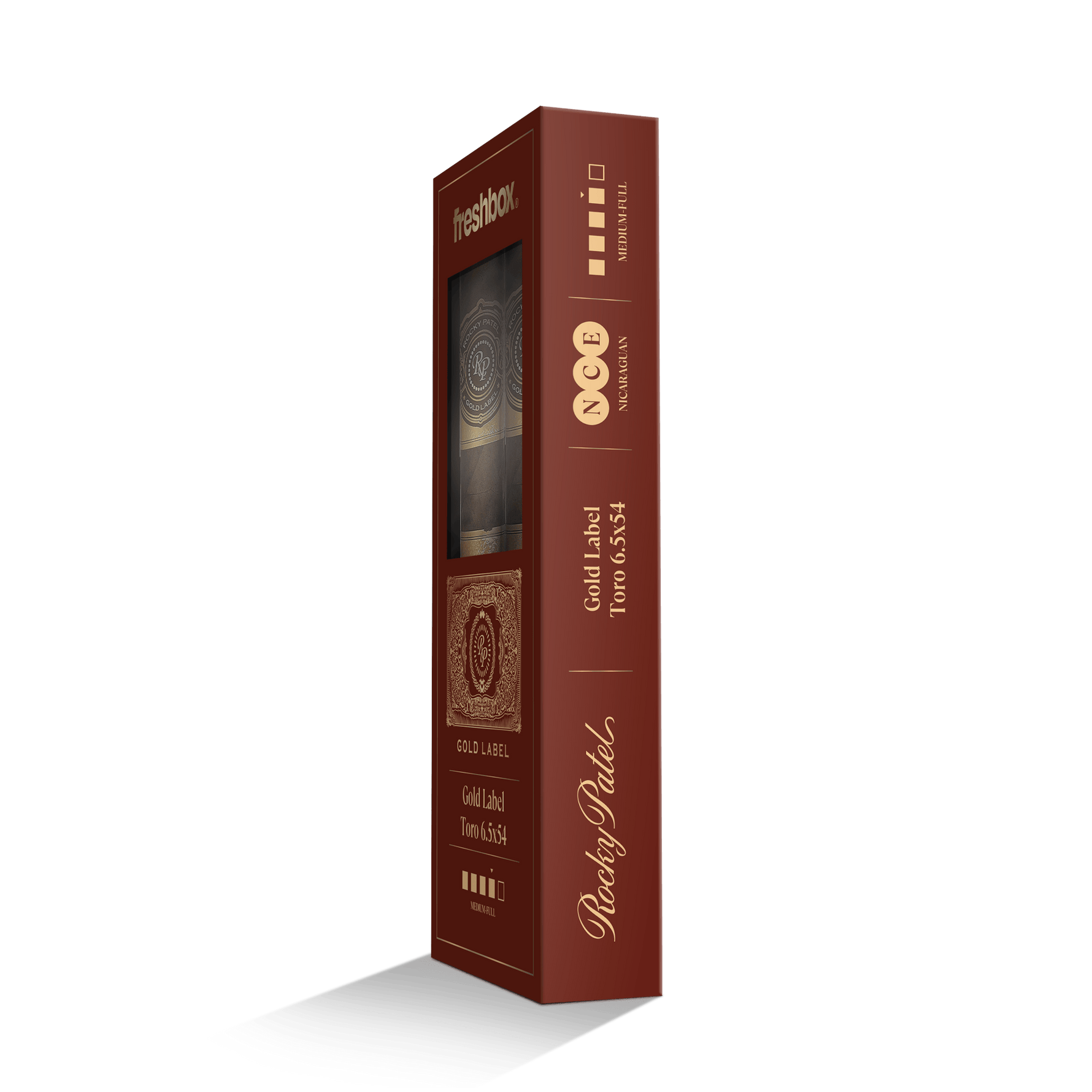 Rocky Patel Gold Label Toro 6.5x54 FreshBox | 3-Pack