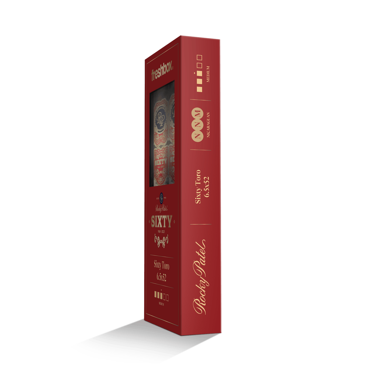 Rocky Patel Sixty Toro 6.5x52 FreshBox | 3-Pack