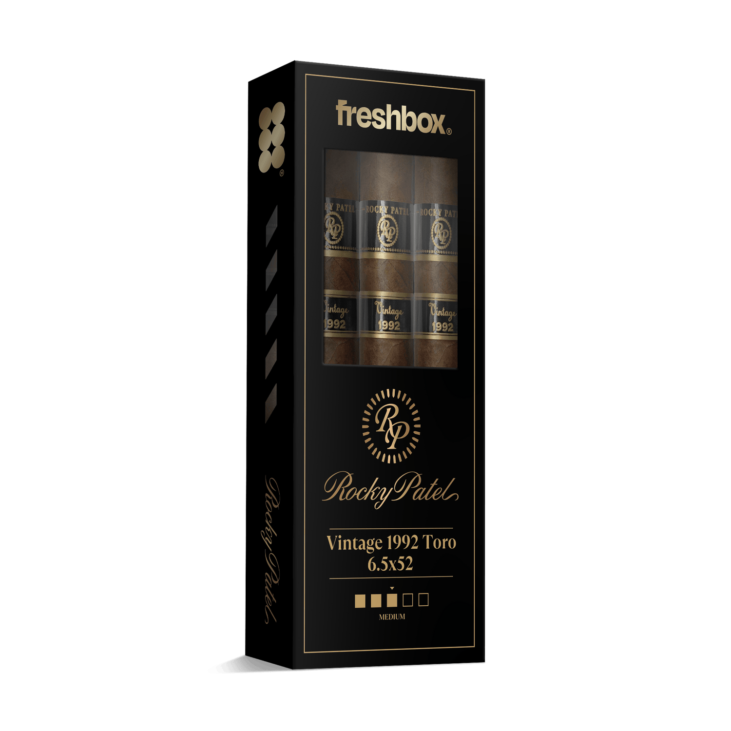 Rocky Patel Vintage 1992 Toro 6.5x52 FreshBox | 3-Pack