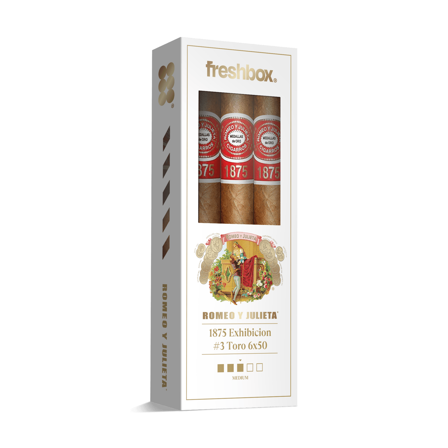 Romeo Y Julieta 1875 Exhibicion #3 6x50 FreshBox | 3-Pack