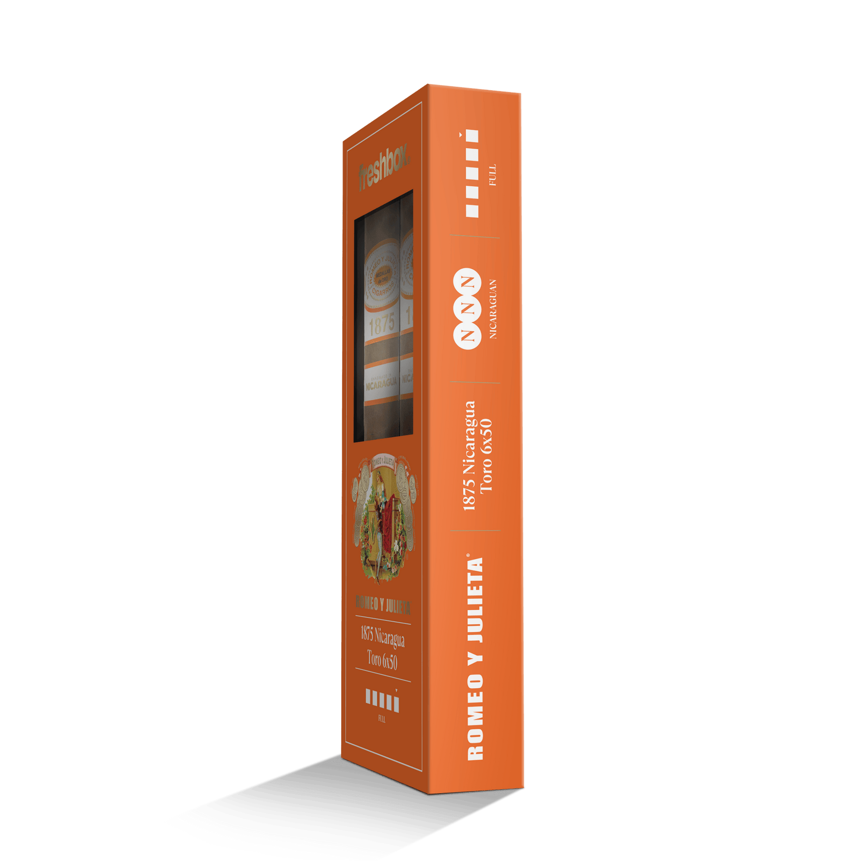 Romeo Y Julieta 1875 Nicauraga Toro 6x50 FreshBox | 3-Pack