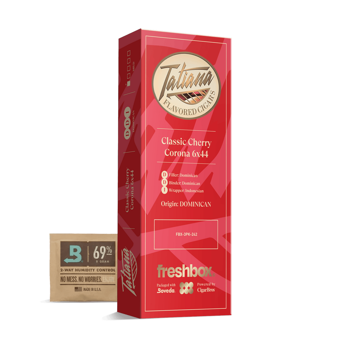 Tatiana Classic Cherry Corona 6x44 FreshBox | 3-Pack