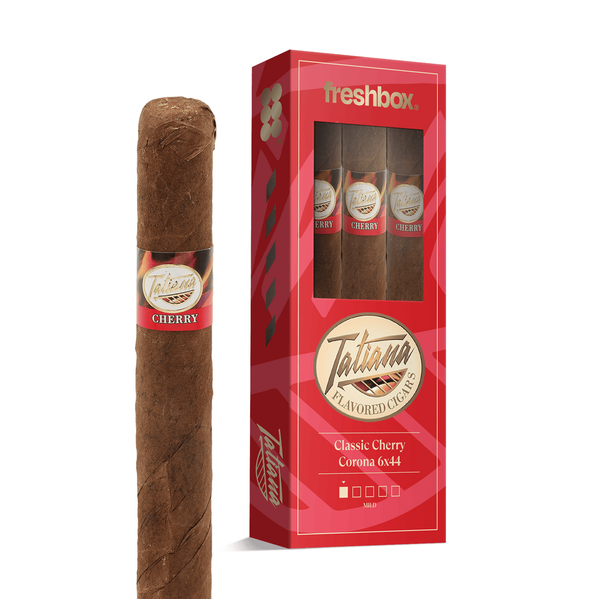 Tatiana Classic Cherry Corona 6x44 FreshBox | 3-Pack