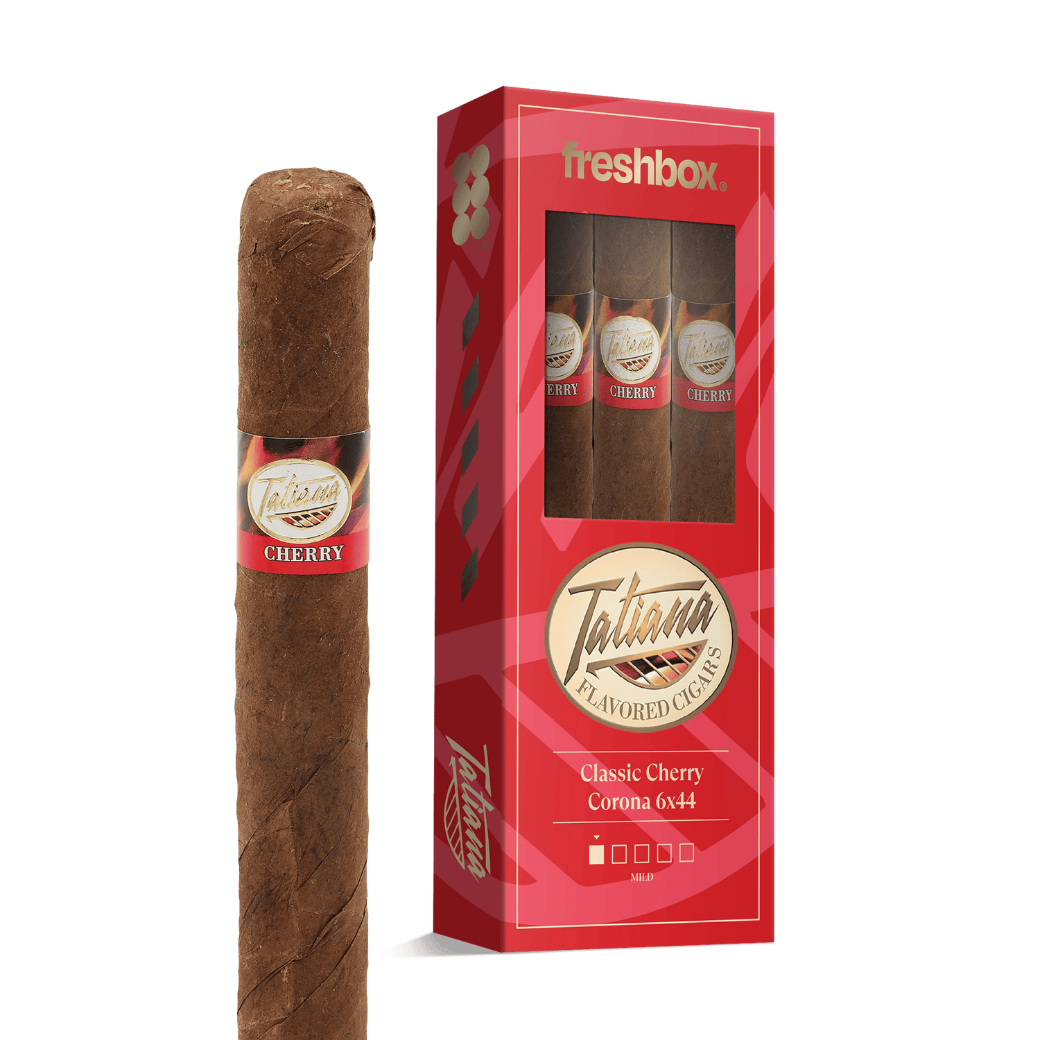 Tatiana Classic Cherry Corona 6x44 FreshBox | 3-Pack