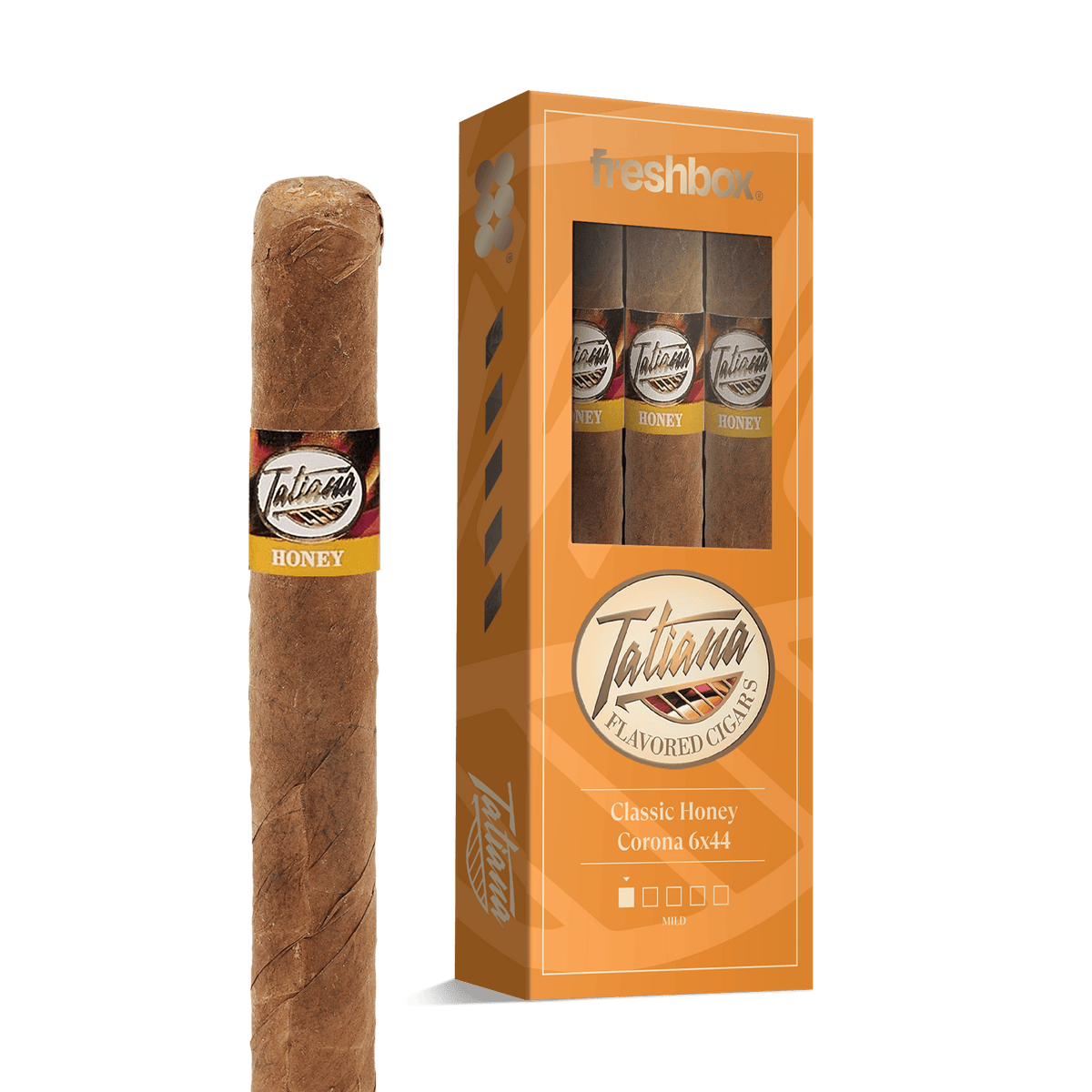 Tatiana Classic Honey Corona 6x44 FreshBox | 3-Pack