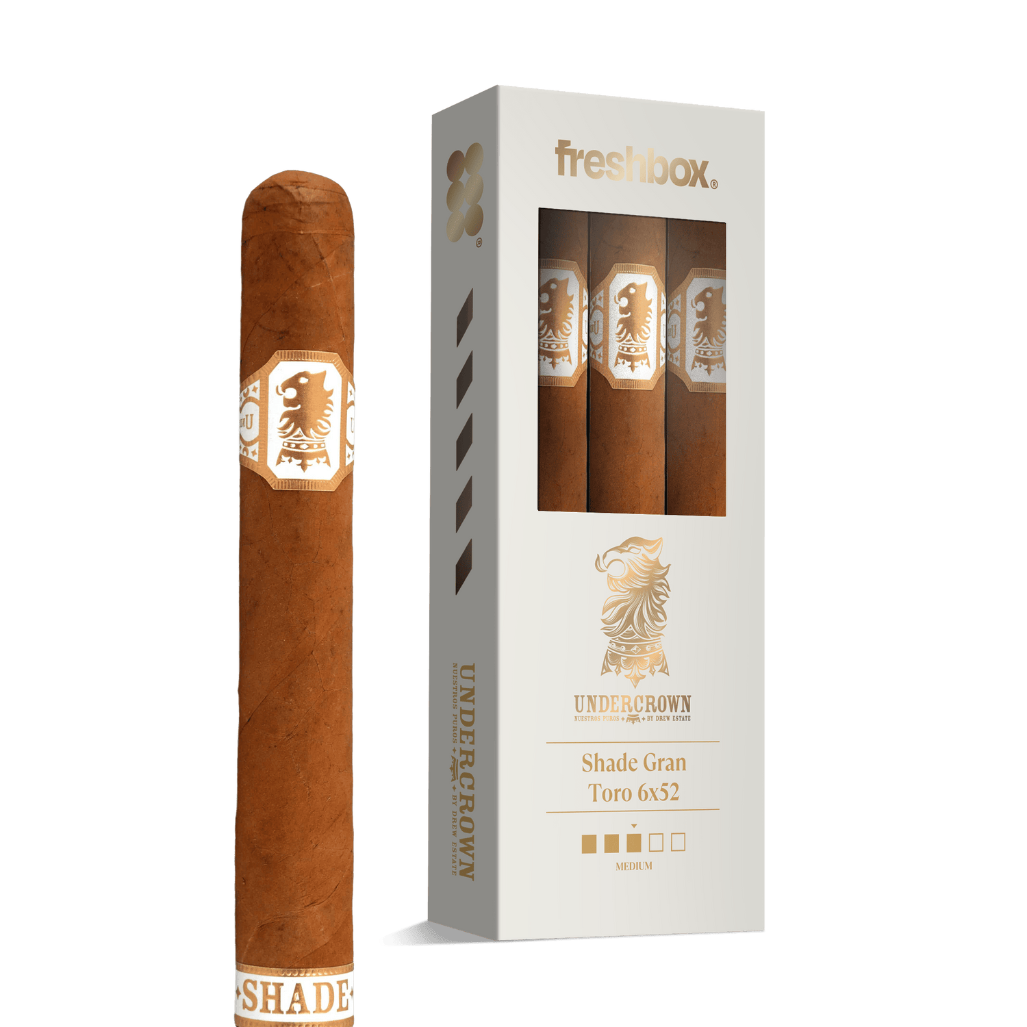 UnderCrown Shade Gran Toro 6x52 FreshBox | 3-Pack